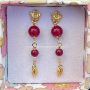 Ørering, Lotus red- Sælges enkeltvis