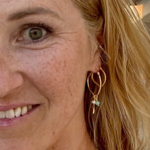 Ørering, Stor Dharma Hoop, Pink & Purple