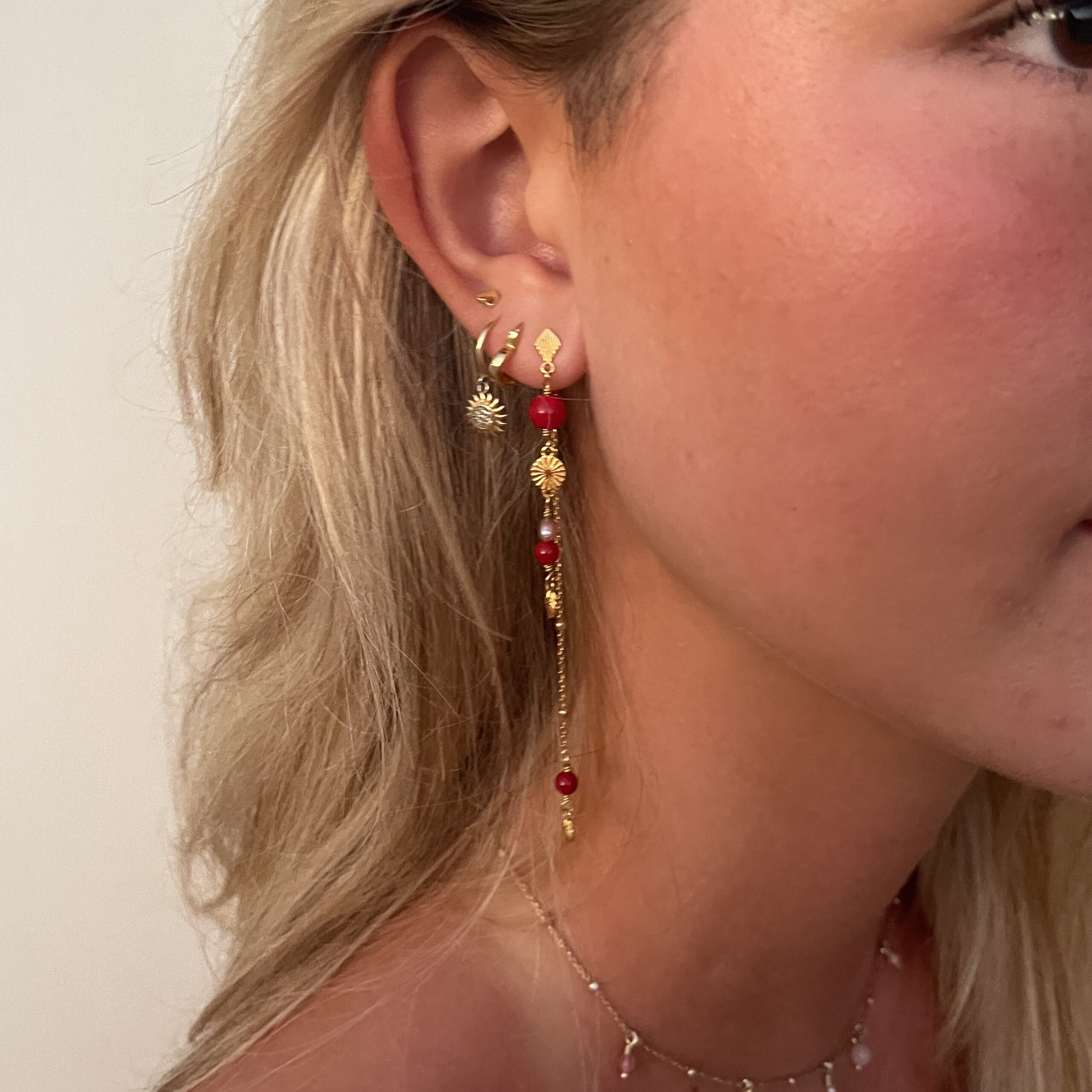 Ørering, Falling in love, Red, Sælges enkeltvis