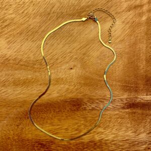 Halskæde, Snake flad 1,8mm