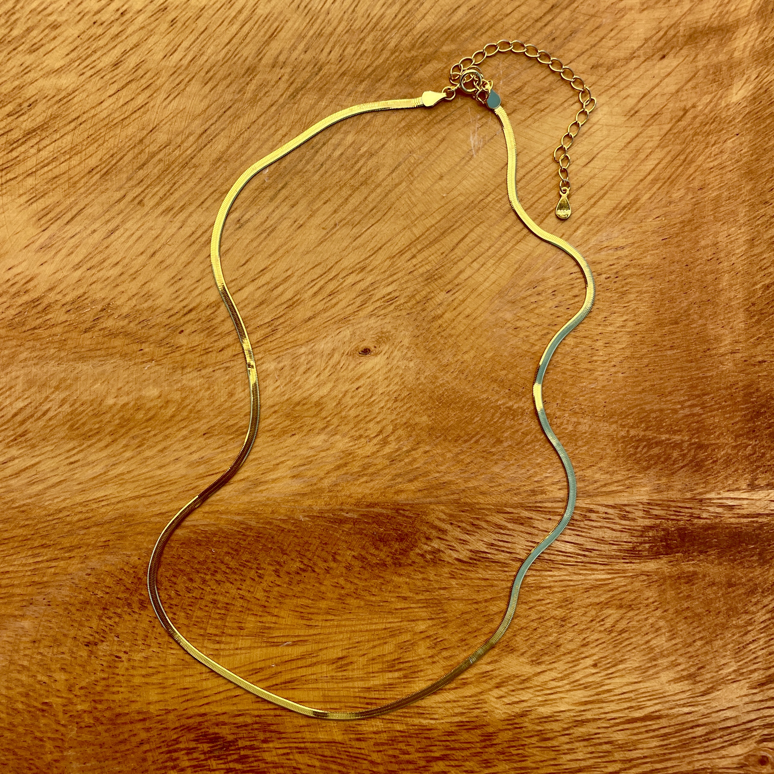 Halskæde, Snake flad 1,8mm