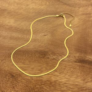 Halskæde, Snake flad 1,8mm