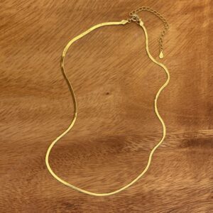 Halskæde, Snake flad 1,8mm