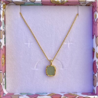 Halskæde, Aventurine green