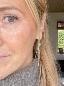 Ørering med kæde, My island 3, Sælges enkeltvis