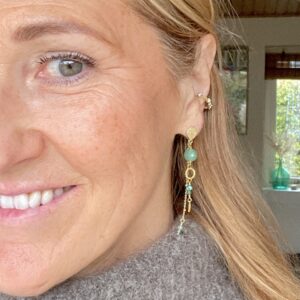 Ørering med kæde, My island 3, Sælges enkeltvis