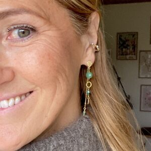 Ørering med kæde, My island 3, Sælges enkeltvis