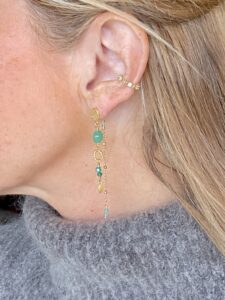 Ørering med kæde, My island 3, Sælges enkeltvis