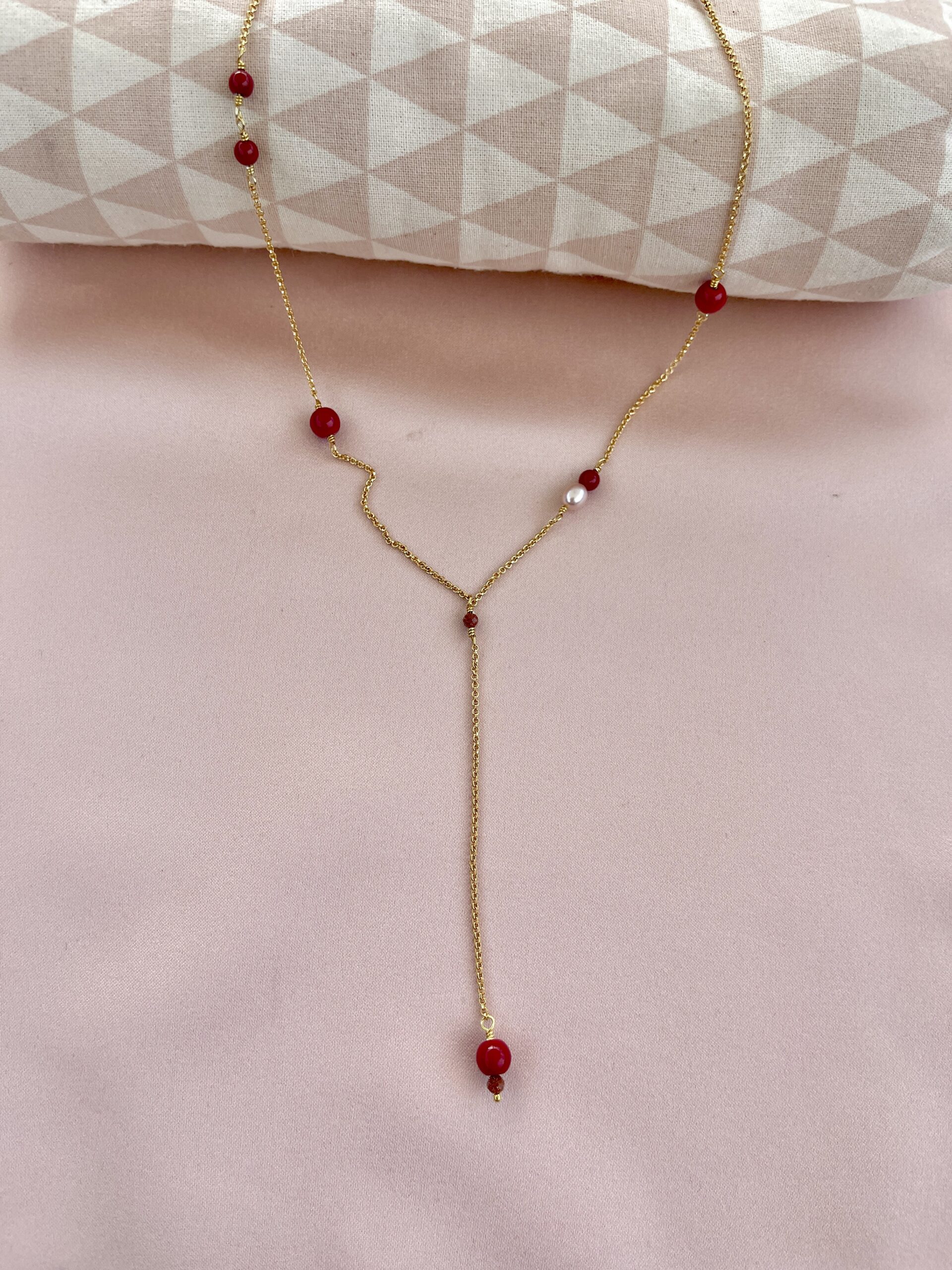 Halskæde, My Island, red