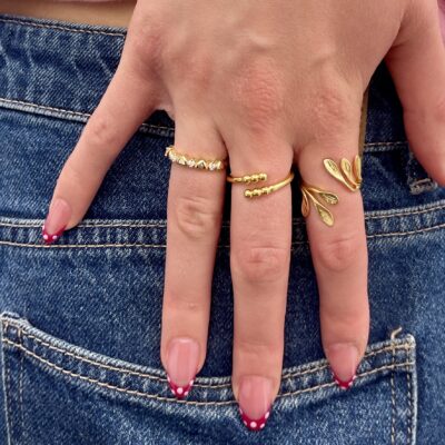 Ring, Hearts- hjertering med moissanite