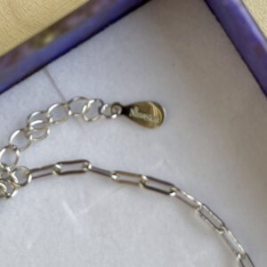 Armbånd Paper clips, ekstra tykt 18K forgyldt sterlingsølv og rhodineret sterlingsølv