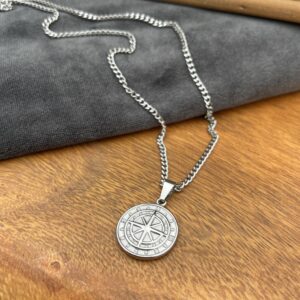 Halskæde - stålvedhæng, Nordstjerne