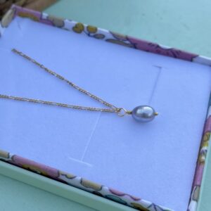 Halskæde, Mini Morning glory grey