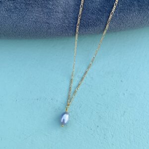 Halskæde, Mini Morning glory grey