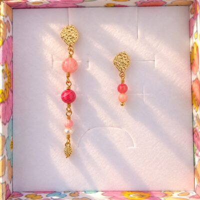 Coral Glow & Harmony Earring mix
