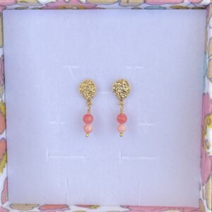 Coral Harmony Earring ✨ The Beginning – anniversary collection