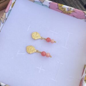 Coral Harmony Earring ✨ The Beginning – anniversary collection