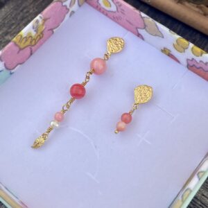 Coral Glow Earring mix✨ The Beginning – anniversary collection