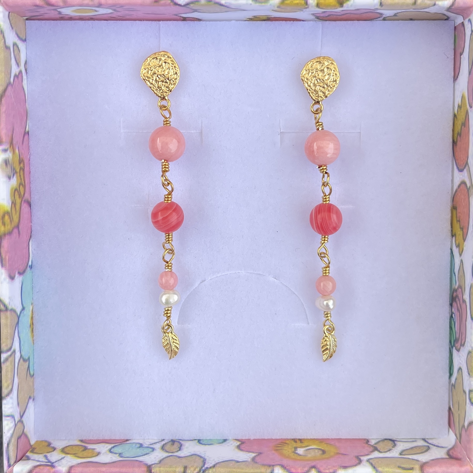 Coral Glow Earring ✨ The Beginning – anniversary collection