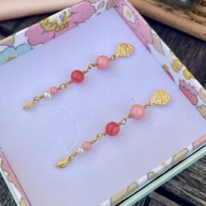 Coral Glow Earring ✨ The Beginning – anniversary collection