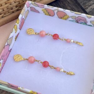 Coral Glow Earring ✨ The Beginning – anniversary collection