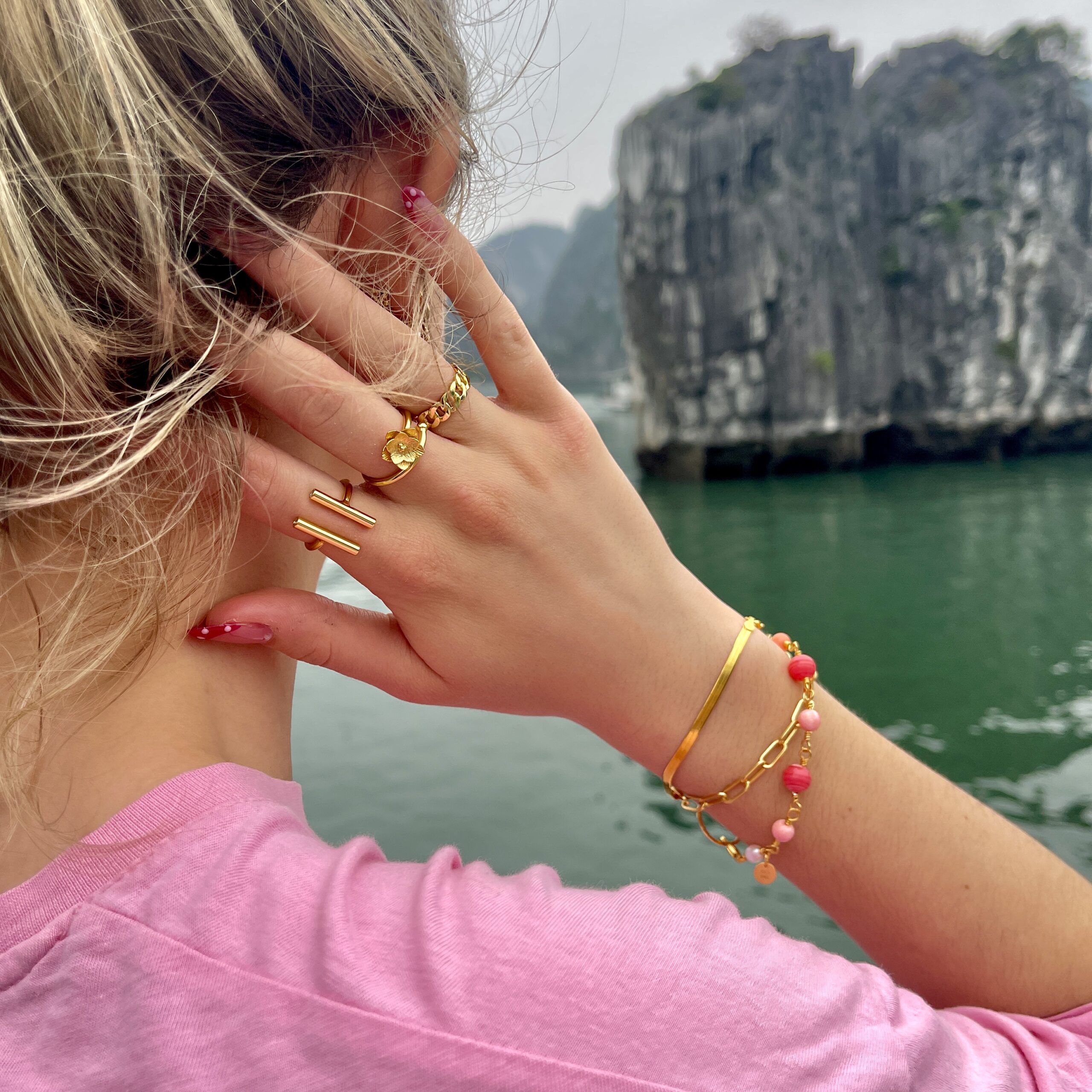 Coral hope bracelet - ✨The Beginning - anniversary collection