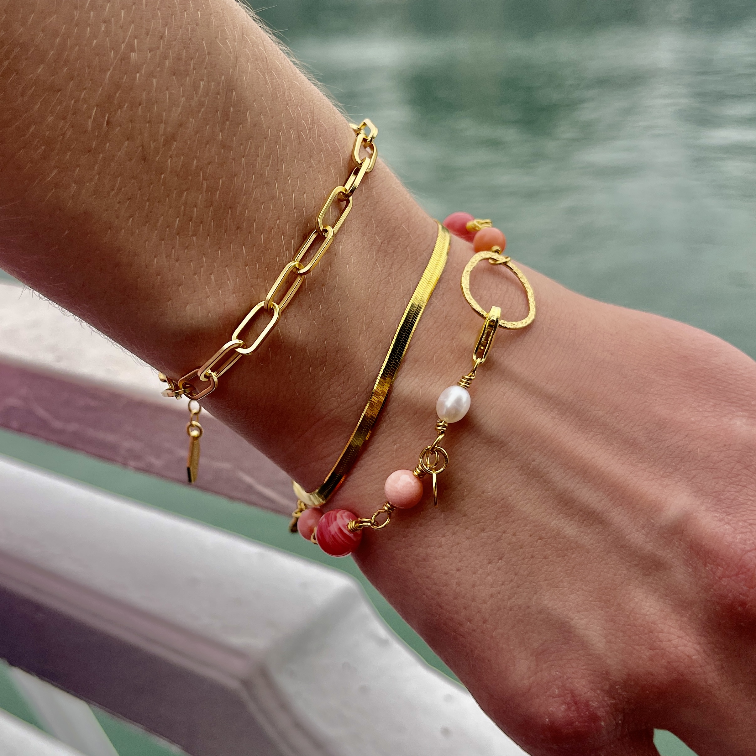 Coral hope bracelet - ✨The Beginning - anniversary collection