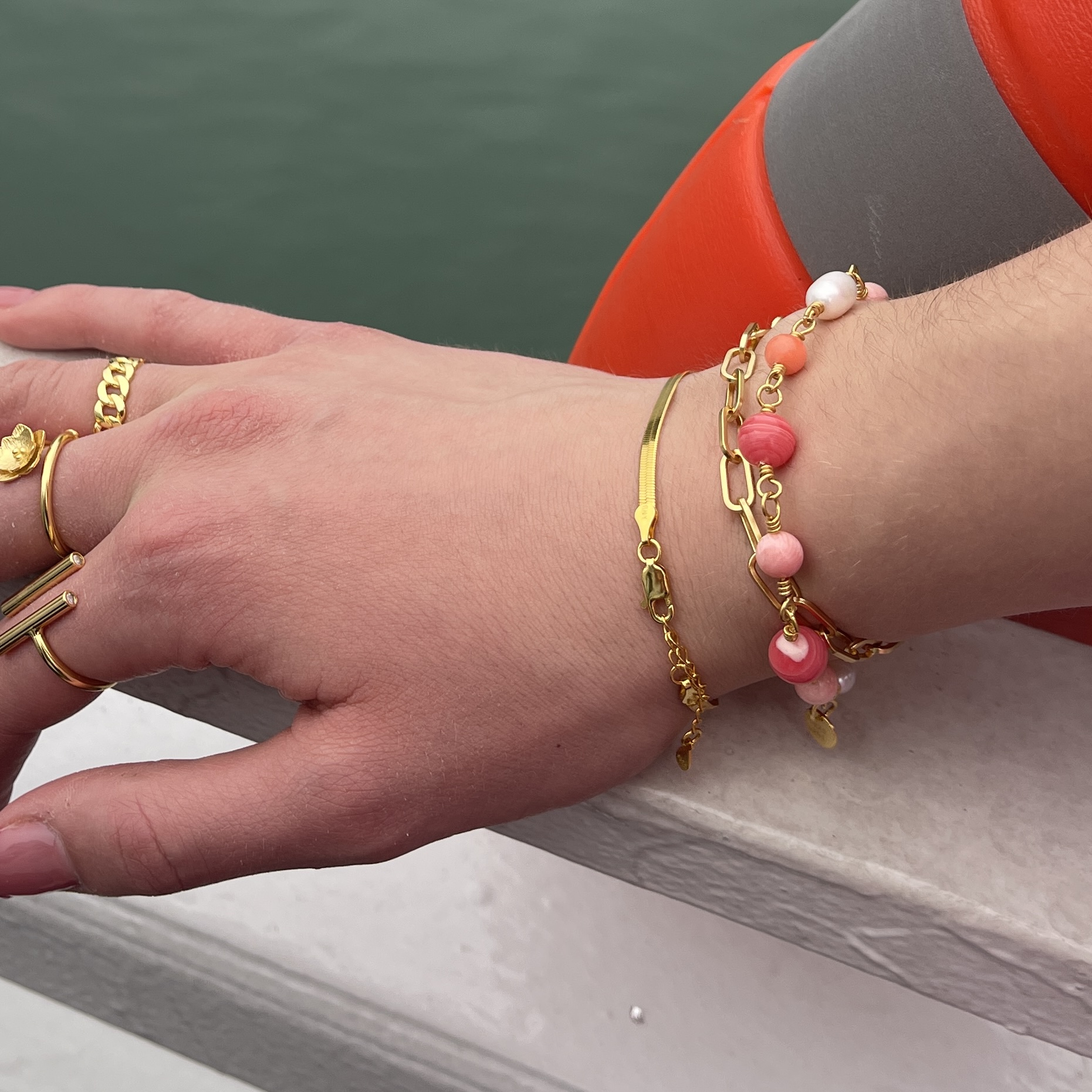 Coral hope bracelet - ✨The Beginning - anniversary collection
