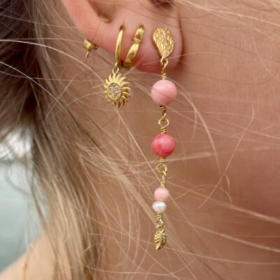 Coral Glow Earring ✨ The Beginning – anniversary collection