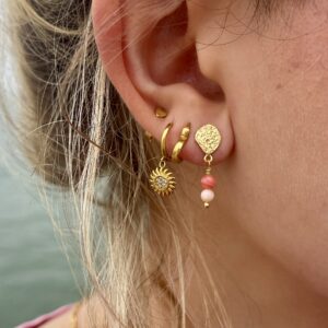 Coral Harmony Earring ✨ The Beginning – anniversary collection