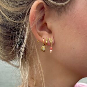 Coral Harmony Earring ✨ The Beginning – anniversary collection