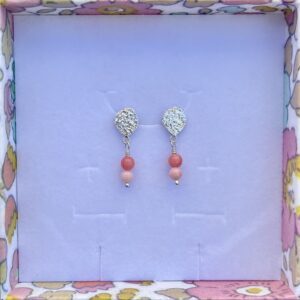 Coral Harmony Earring ✨ The Beginning – anniversary collection
