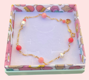 Coral Beach Anklet- ✨The Beginning - anniversary collection