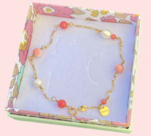 Coral Beach Anklet- ✨The Beginning - anniversary collection