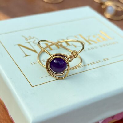 AURA ring – Ametyst