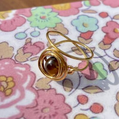 AURA ring – Tigerøje