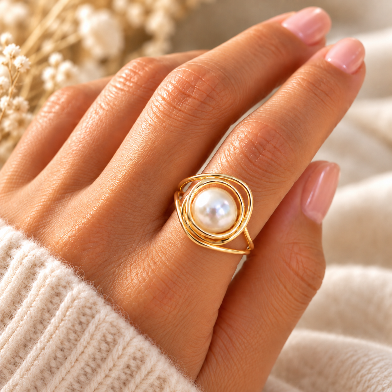Aura - Pearl - Ring